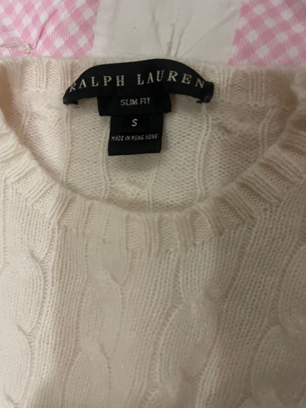 Women’s small Ralph Lauren White Sweater